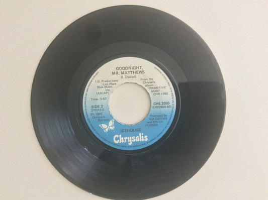 Icehouse : Hey' Little Girl  (7", Single)