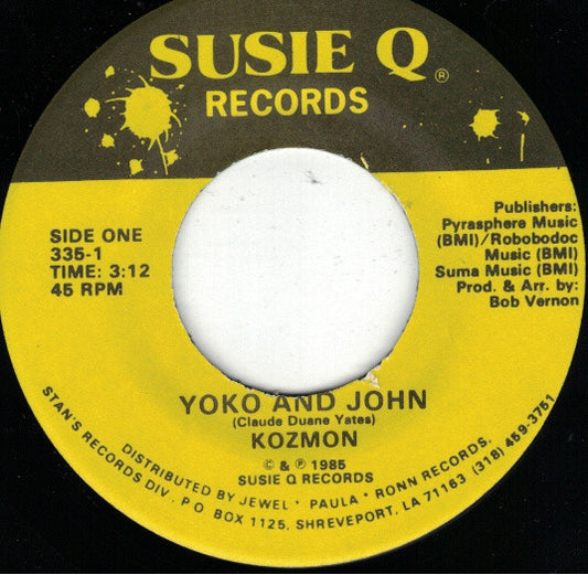 Kozmon : Yoko And John (7")