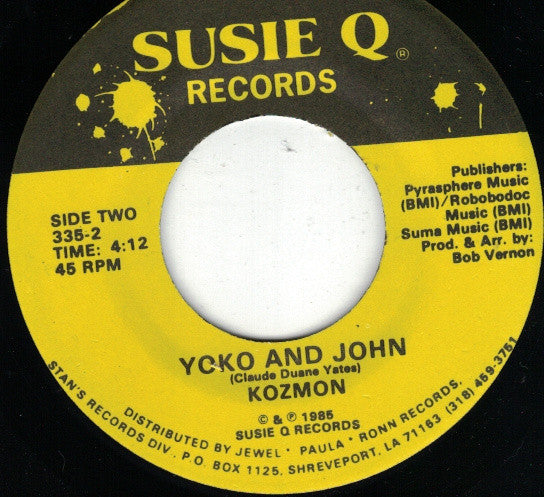 Kozmon : Yoko And John (7")