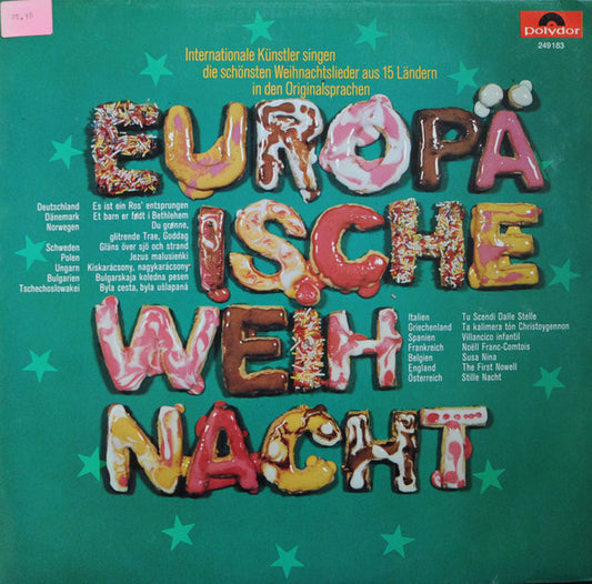 Various : Europäische Weihnacht (LP, Comp)