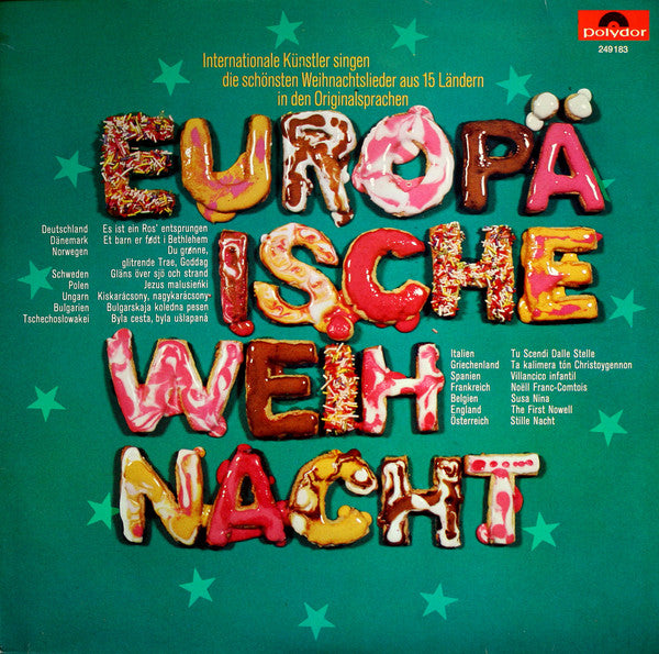 Various : Europäische Weihnacht (LP, Comp)