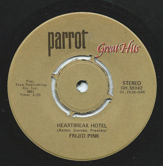 Frijid Pink : House Of The Rising Sun (7", Single)