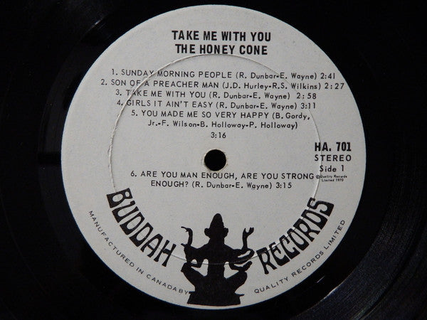 Honey Cone : Take Me With You (LP, Album)