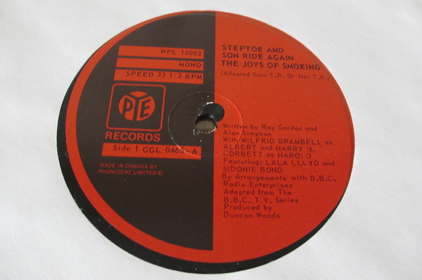 Wilfrid Brambell And Harry H. Corbett : Steptoe & Son Ride Again (LP, Mono)