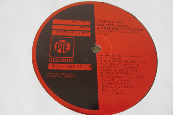 Wilfrid Brambell And Harry H. Corbett : Steptoe & Son Ride Again (LP, Mono)