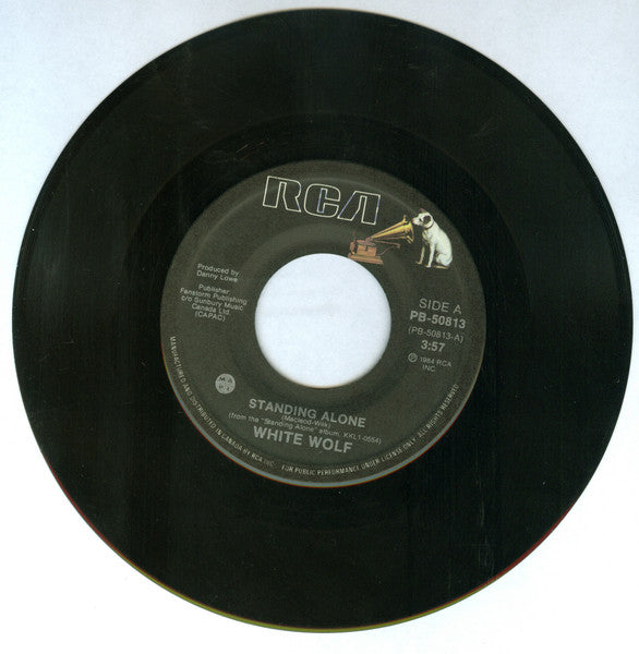 White Wolf (2) : Standing Alone (7", Single)