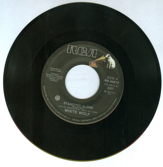 White Wolf (2) : Standing Alone (7", Single)