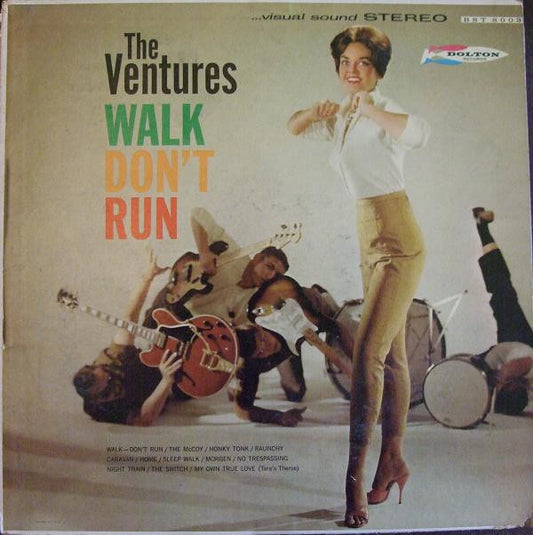 The Ventures : Walk Don't Run (LP, Album)
