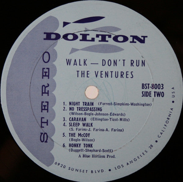 The Ventures : Walk Don't Run (LP, Album)
