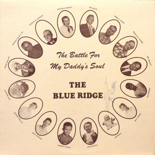 The Blue Ridge Quartet : The Battle For My Daddy's Soul (LP, Album)