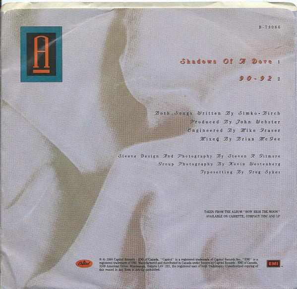 After All : Shadows Of A Dove /  90-92 (7", Single)
