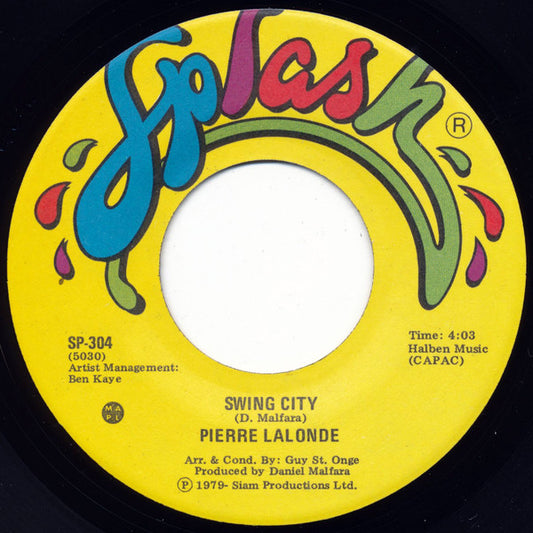 Pierre Lalonde : Swing City / Maggie (7", Single)