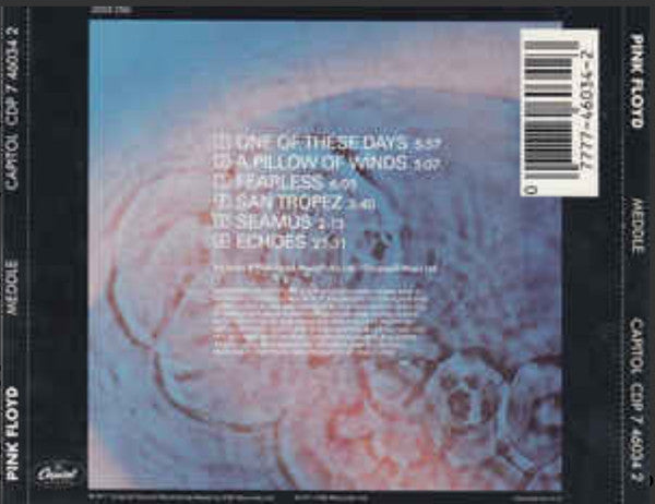 Pink Floyd : Meddle (CD, Album, RE)