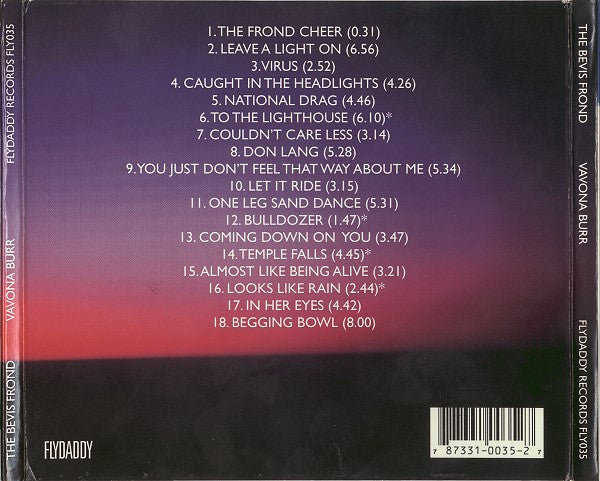 The Bevis Frond : Vavona Burr (CD, Album)