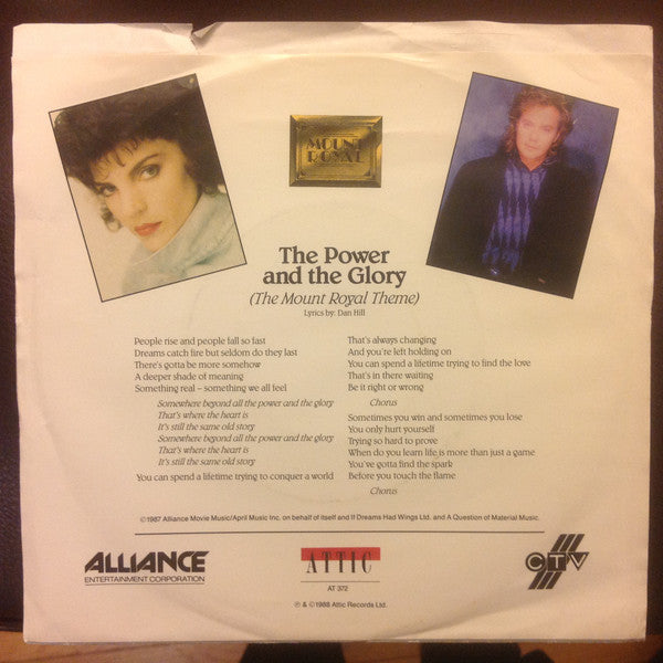 Zappacosta And Sherry Kean : The Power And The Glory (7", Single)