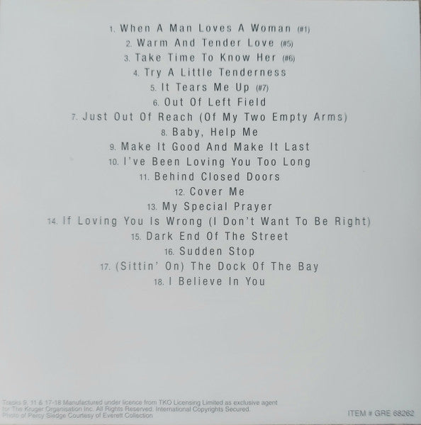 Percy Sledge : 18 Greatest (CD, Comp)