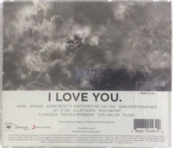 The Neighbourhood (3) : I Love You. (CD, Album)