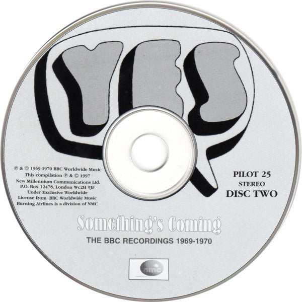 Yes : Something's Coming: The BBC Recordings 1969-1970 (2xCD, Album, Comp, RM)