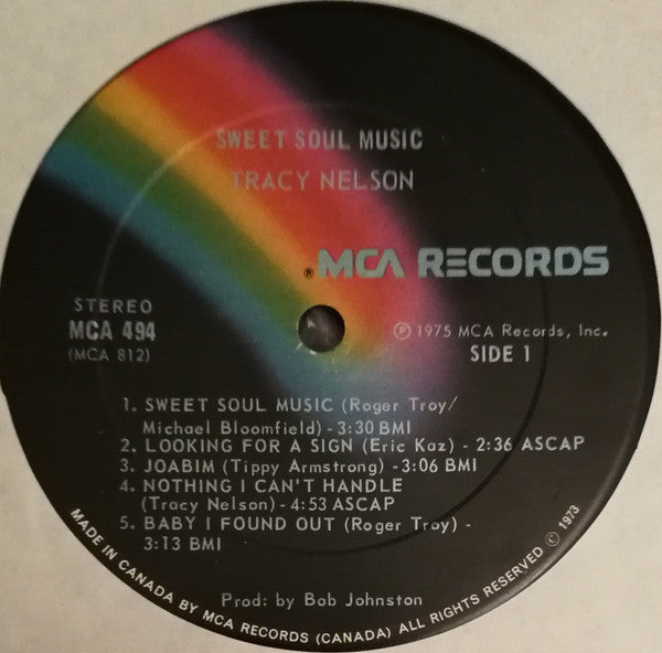 Tracy Nelson : Sweet Soul Music (LP, Album)