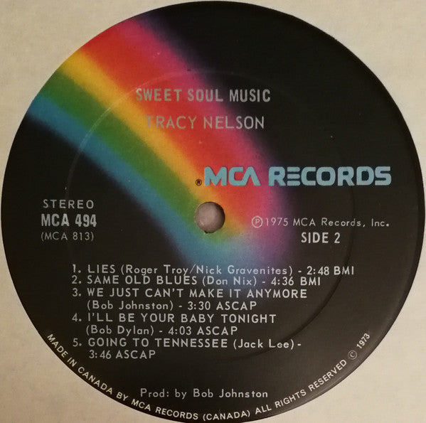 Tracy Nelson : Sweet Soul Music (LP, Album)