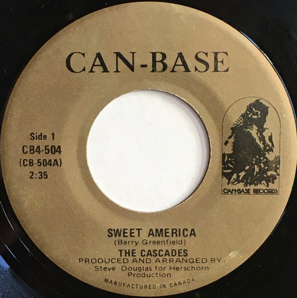 The Cascades (2) : Sweet America / I Started A Joke (7", Single)