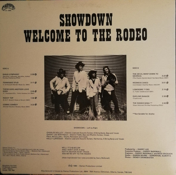 Showdown (4) : Welcome To The Rodeo (LP, Album)