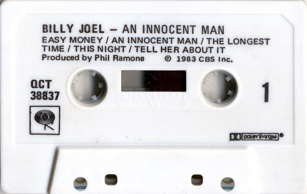 Billy Joel : An Innocent Man (Cass, Album, Dol)