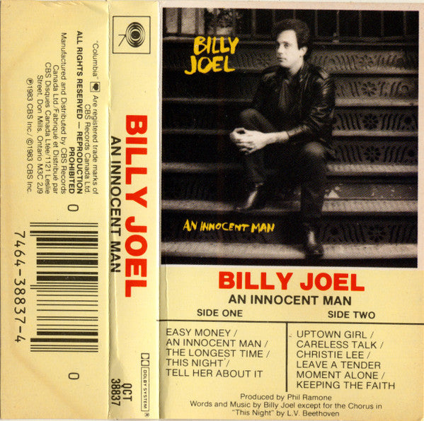 Billy Joel : An Innocent Man (Cass, Album, Dol)