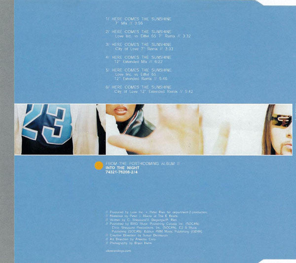 Love Inc.* : Here Comes The Sunshine (CD, Maxi)