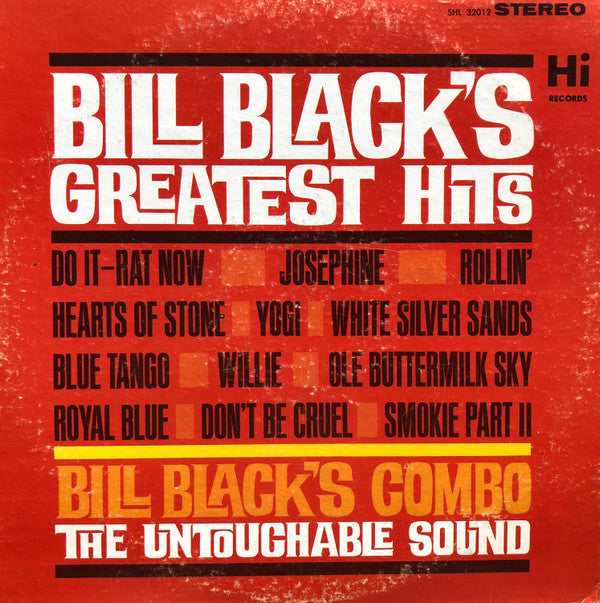 Bill Black's Combo : Bill Black's Greatest Hits (LP, Comp)
