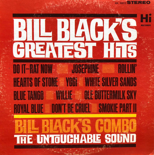 Bill Black's Combo : Bill Black's Greatest Hits (LP, Comp)