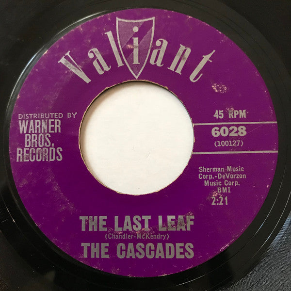 The Cascades (2) : Shy Girl / The Last Leaf (7", Styrene, Bri)
