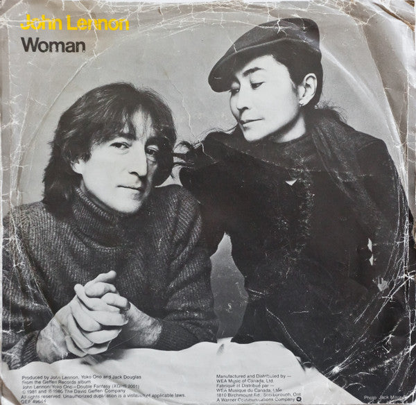 John Lennon : Woman (7", Single)