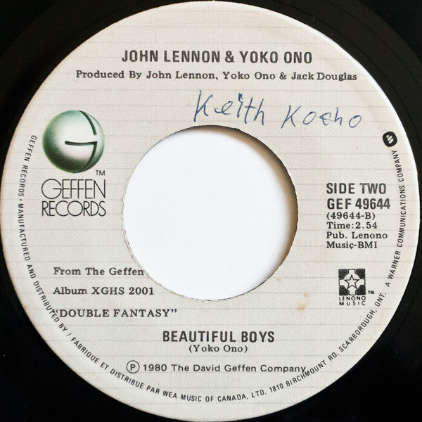 John Lennon : Woman (7", Single)