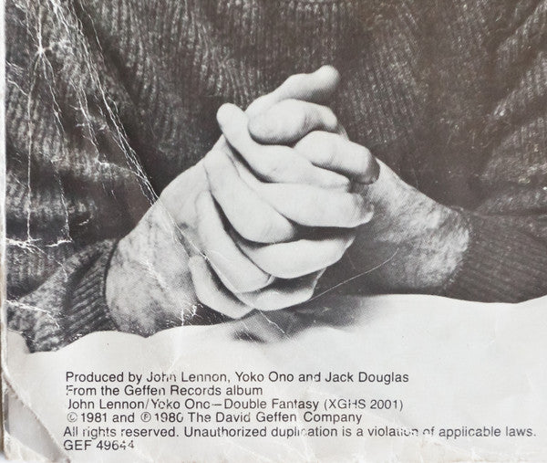 John Lennon : Woman (7", Single)