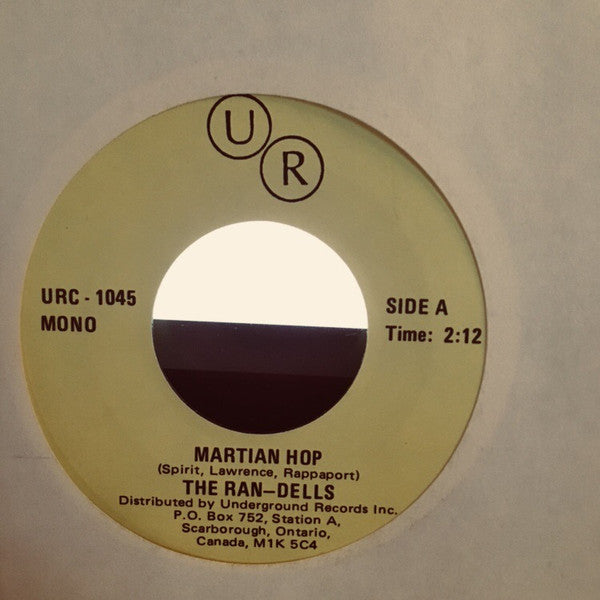 The Ran-Dells / Pat Hervey : Martian Hop / Mr. Heartache (7")