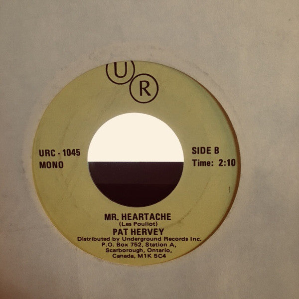 The Ran-Dells / Pat Hervey : Martian Hop / Mr. Heartache (7")