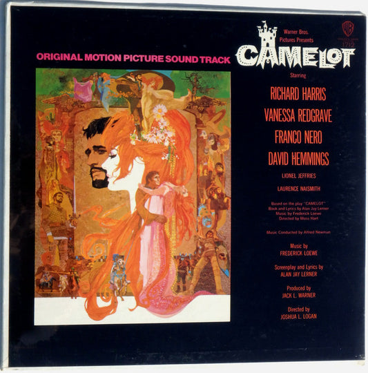 Lerner & Loewe - Richard Harris, Vanessa Redgrave, Franco Nero, David Hemmings : Camelot (Original Motion Picture Sound Track) (LP, Album, Mono)