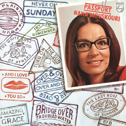 Nana Mouskouri : Passport (LP, Comp, Lab)