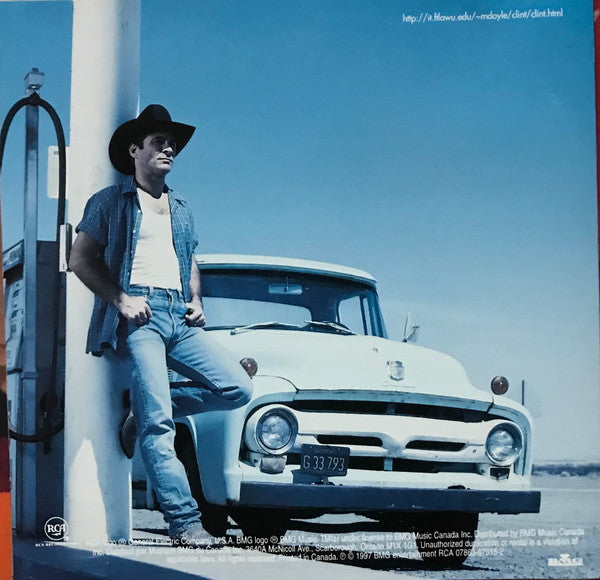 Clint Black : Nothin' But The Taillights (CD, Album, Club)