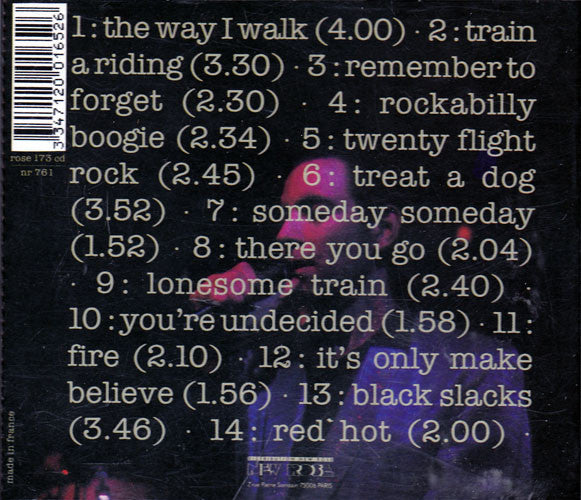 Robert Gordon (2) : Live At Lone Star (CD, Album, RE)