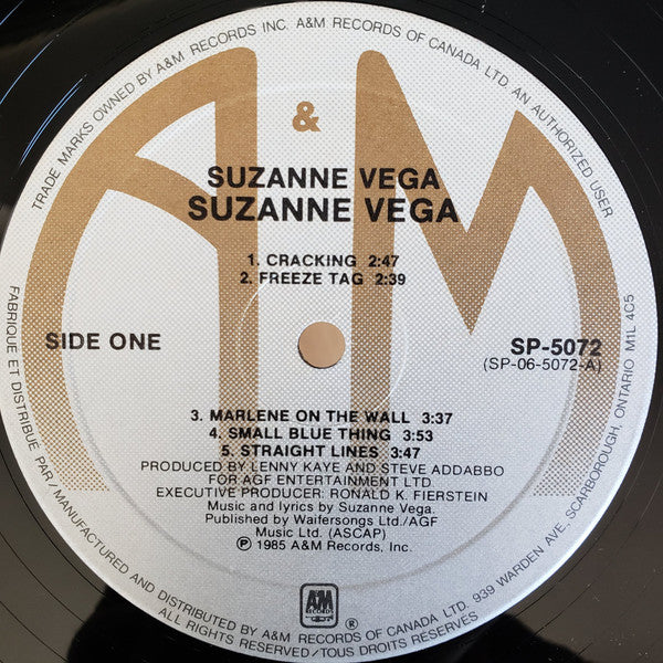 Suzanne Vega : Suzanne Vega (LP, Album, Bro)