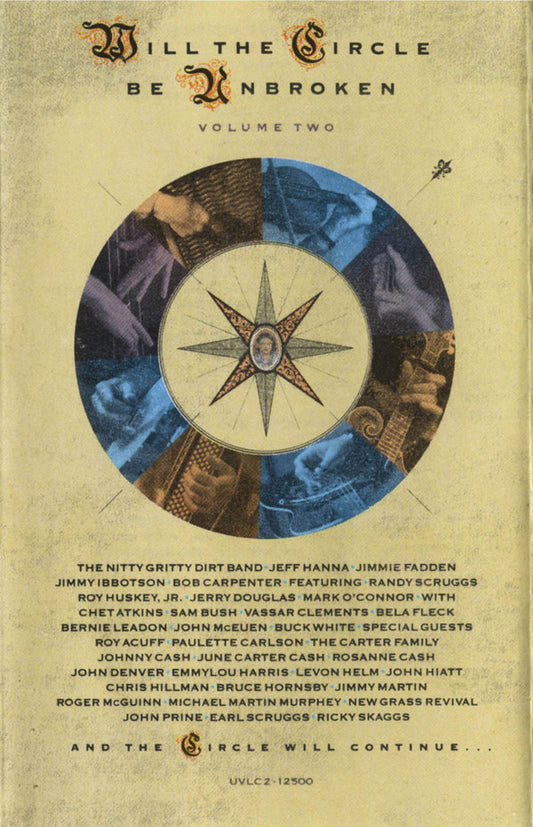 Nitty Gritty Dirt Band : Will The Circle Be Unbroken (Volume Two) (Cass, Album, Dol)