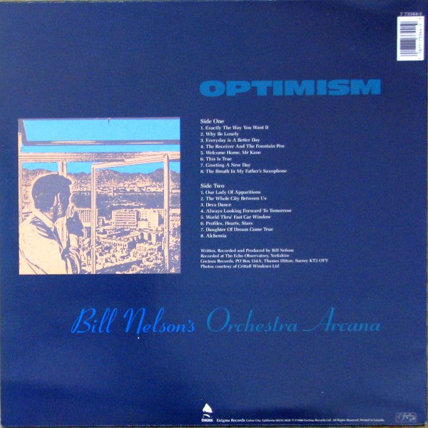 Orchestra Arcana : Optimism (LP, Album)