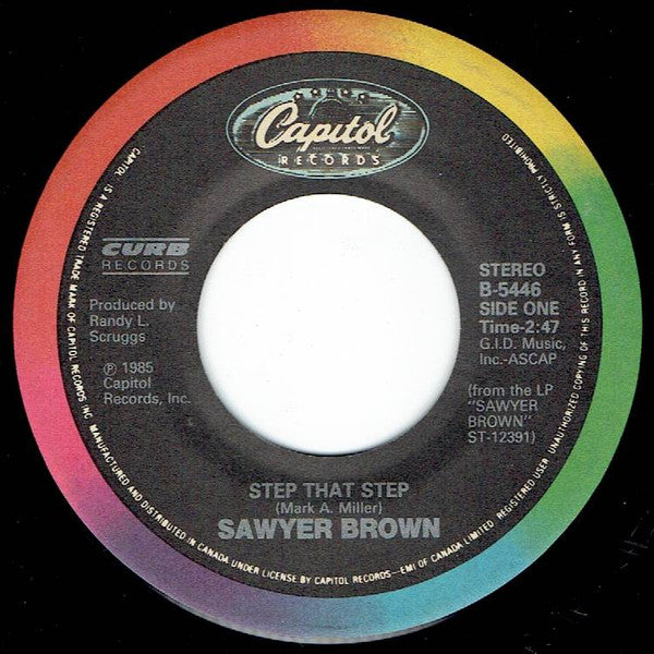 Sawyer Brown : Step That Step (7", Single)