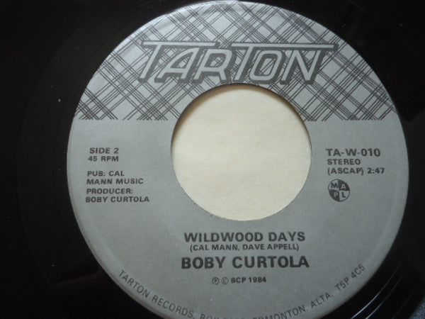 Bobby Curtola : Answer Me Carrie (7", Single)