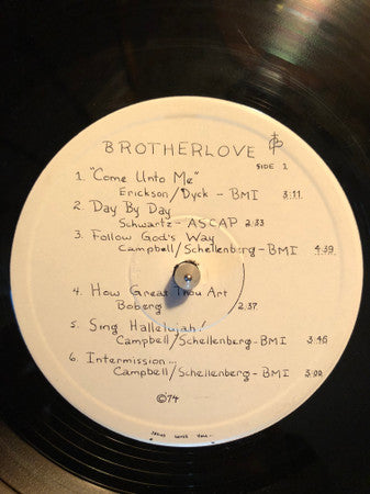 Brotherlove (2) : Brotherlove (LP)