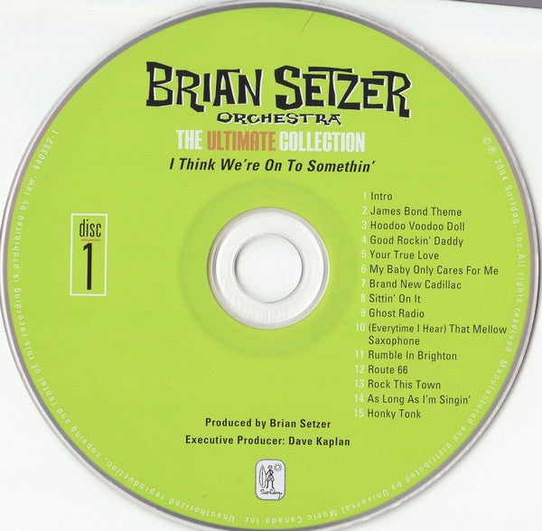 Brian Setzer Orchestra : The Ultimate Collection (Recorded Live) (2xCD, Album)