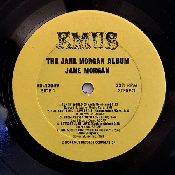 Jane Morgan : The Jane Morgan Album  (LP, Album, RE)