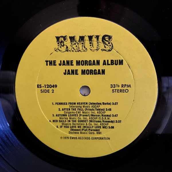 Jane Morgan : The Jane Morgan Album  (LP, Album, RE)
